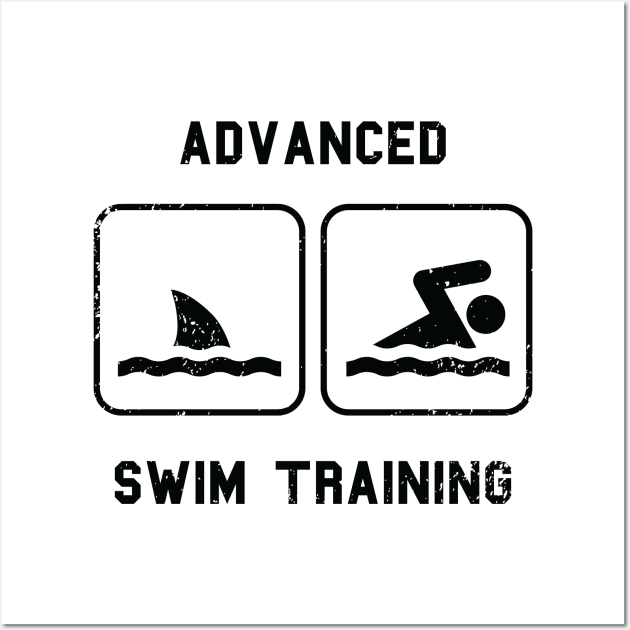 Advanced Swim Training Wall Art by atomguy